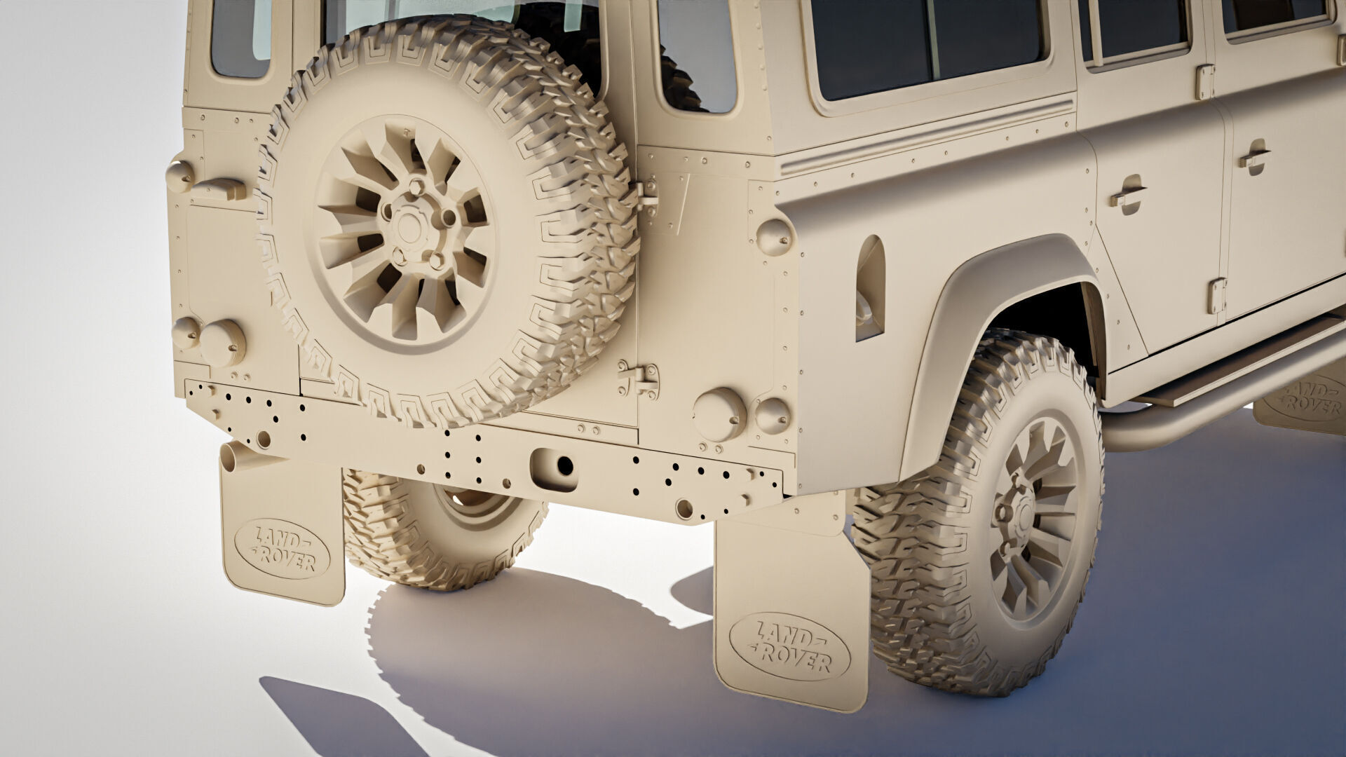 Land Rover Defender Works 110 2018 3D model_18