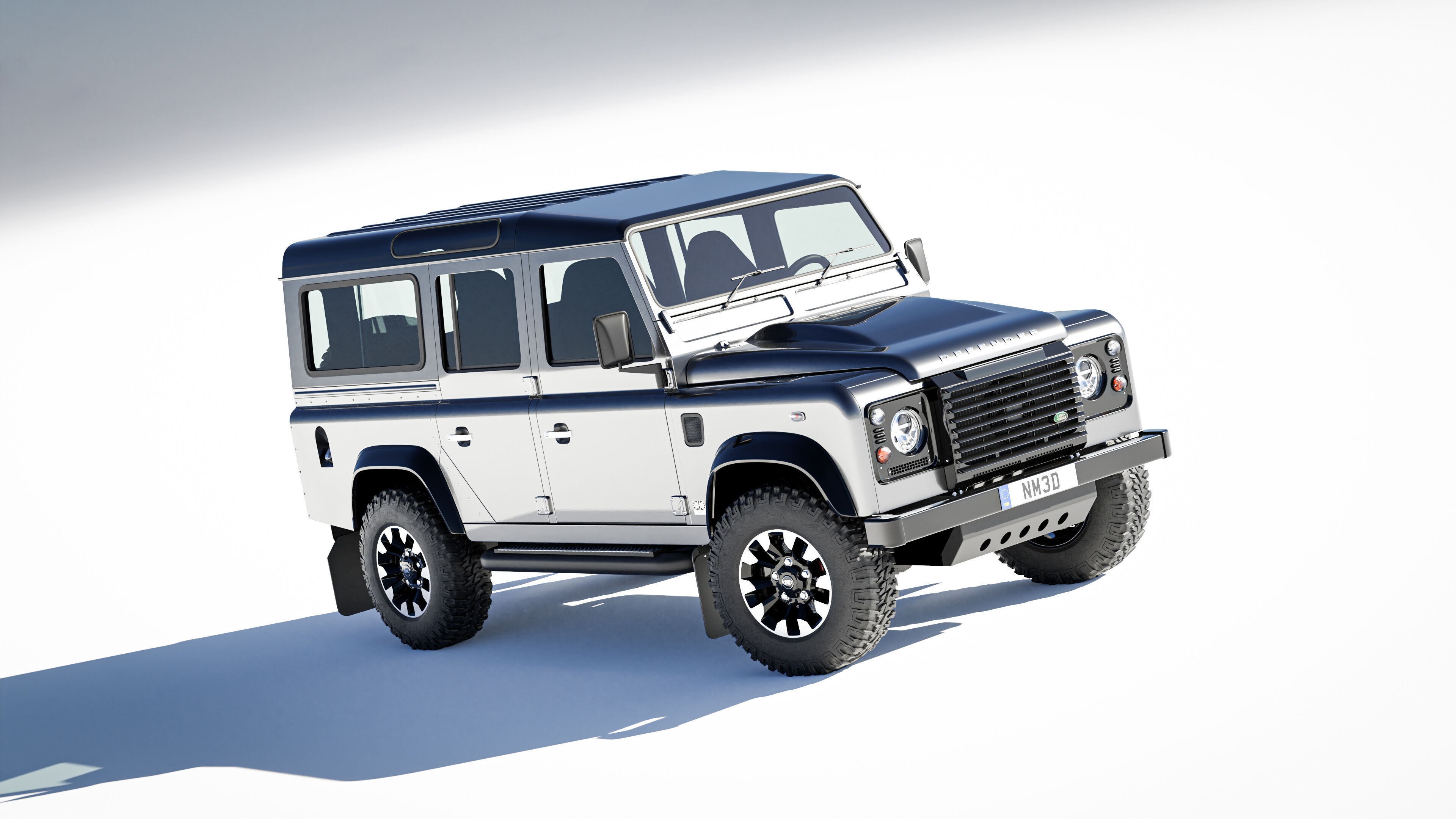 Land Rover Defender Works 110 2018 3D model_1
