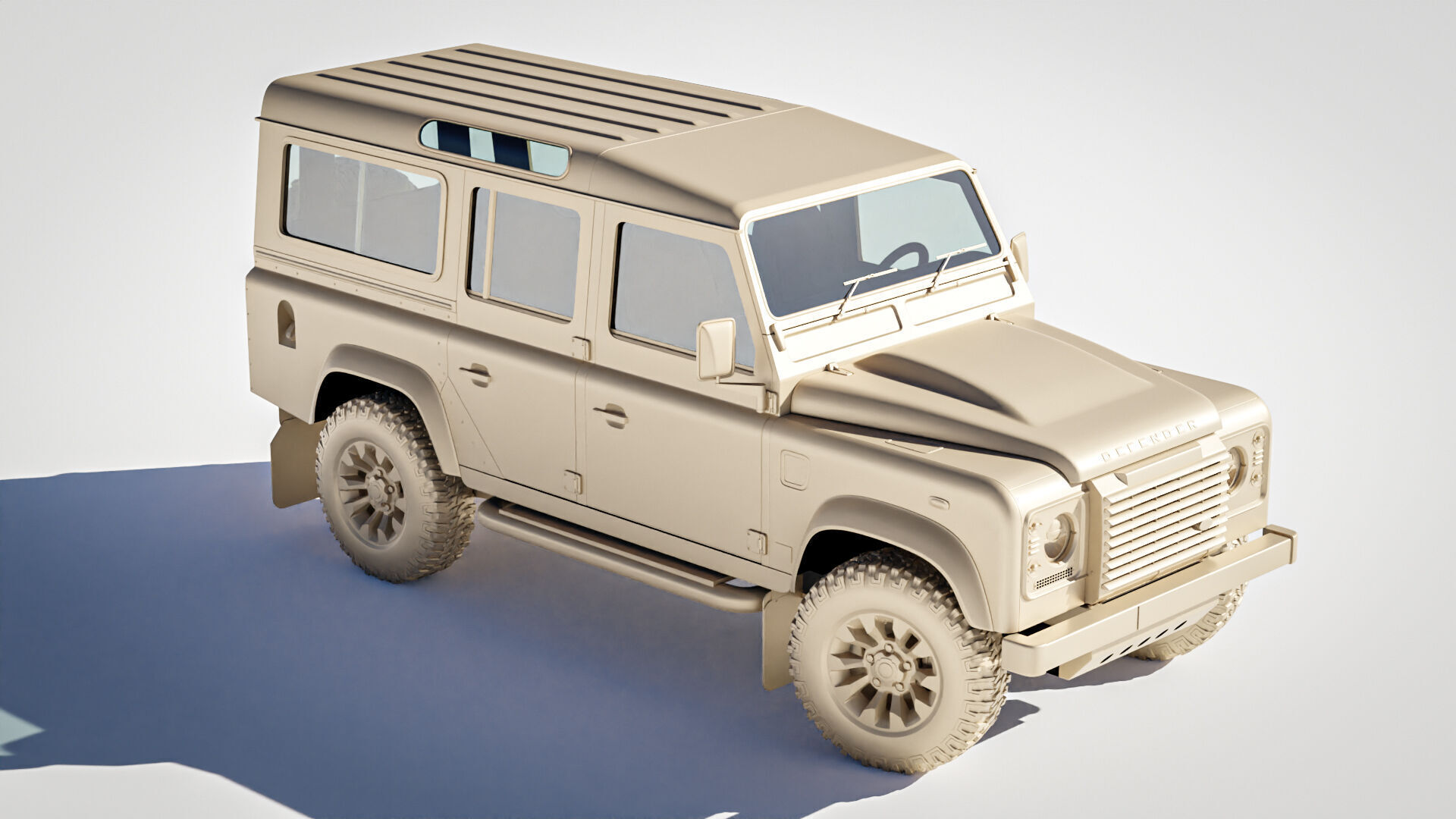 Land Rover Defender Works 110 2018 3D model_21