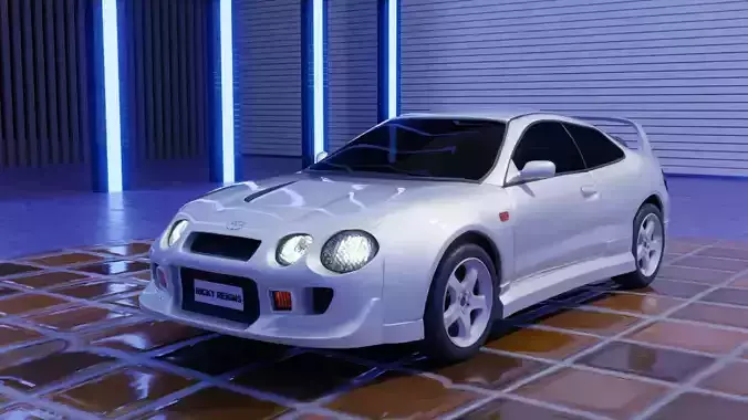 Toyota Celica Gt4 3D model