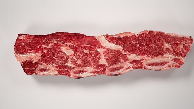 A Short Rib Steak Low-poly 3D model 4