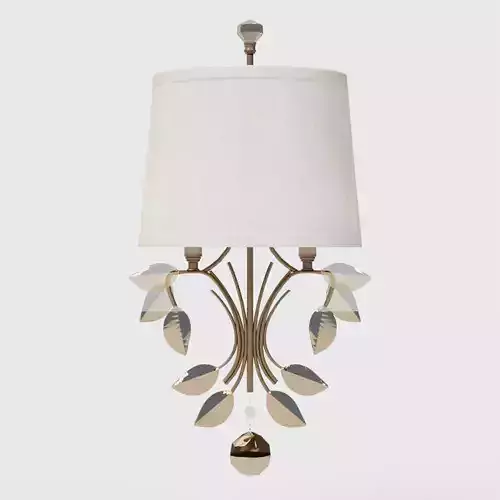 Alenya 2 Light Gold Wall Sconce