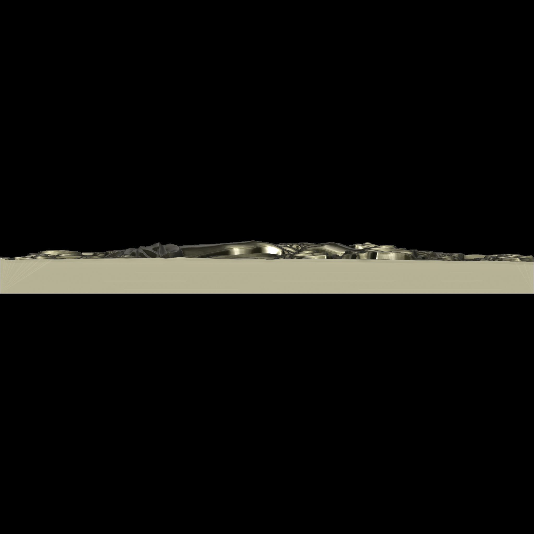 Angel of Roses STL file for 3d printing or CNC or Wood Engraving 3D print model_10