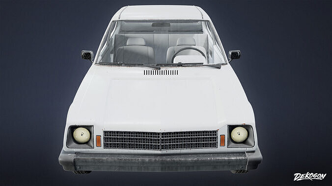 VEHICLES - Car 02 - LOW POLY Low-poly 3D model 2