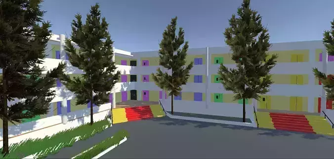 Dr Dasarathan International School 3D Model