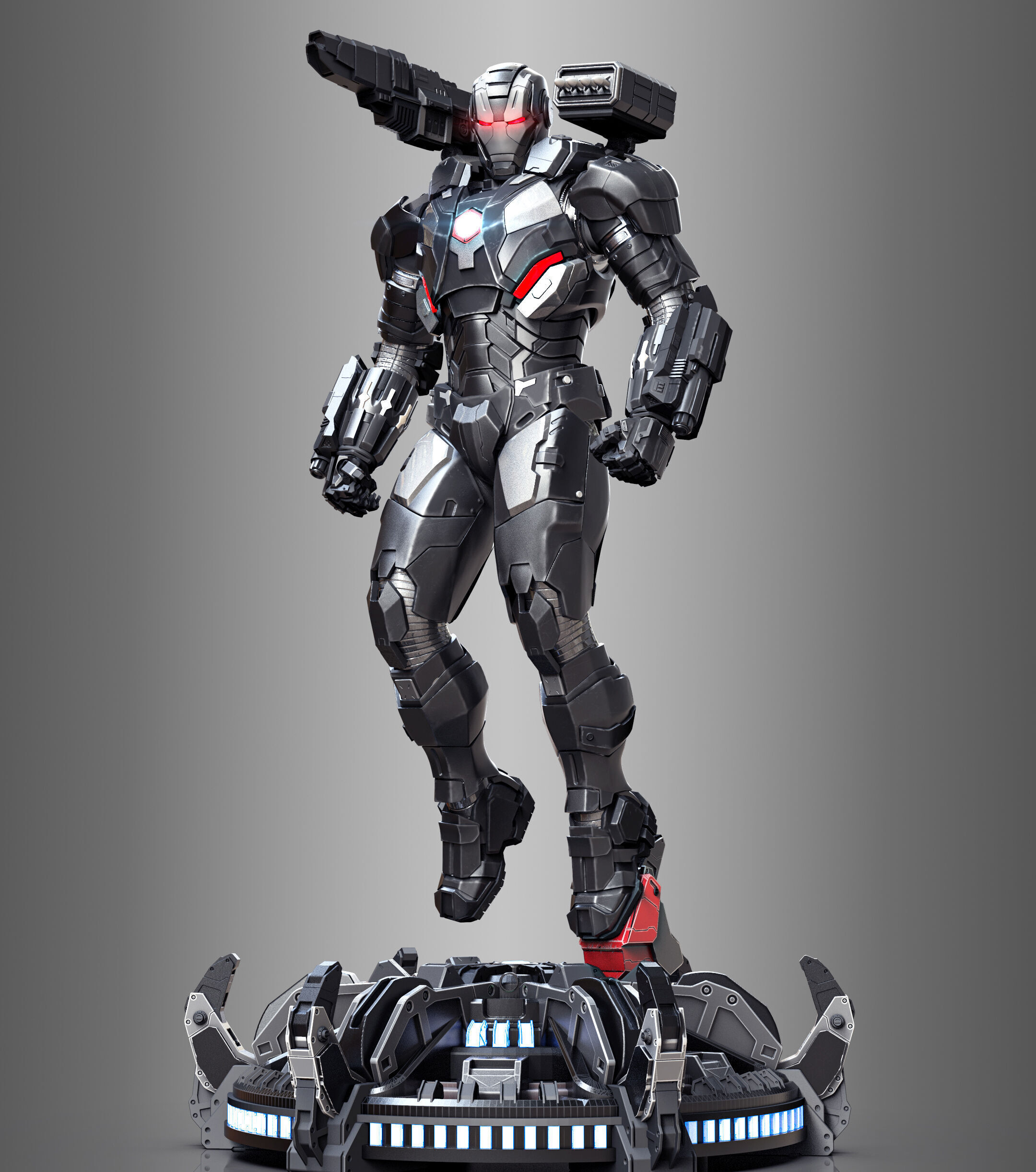 Warmachine  for printing 3D print model_2