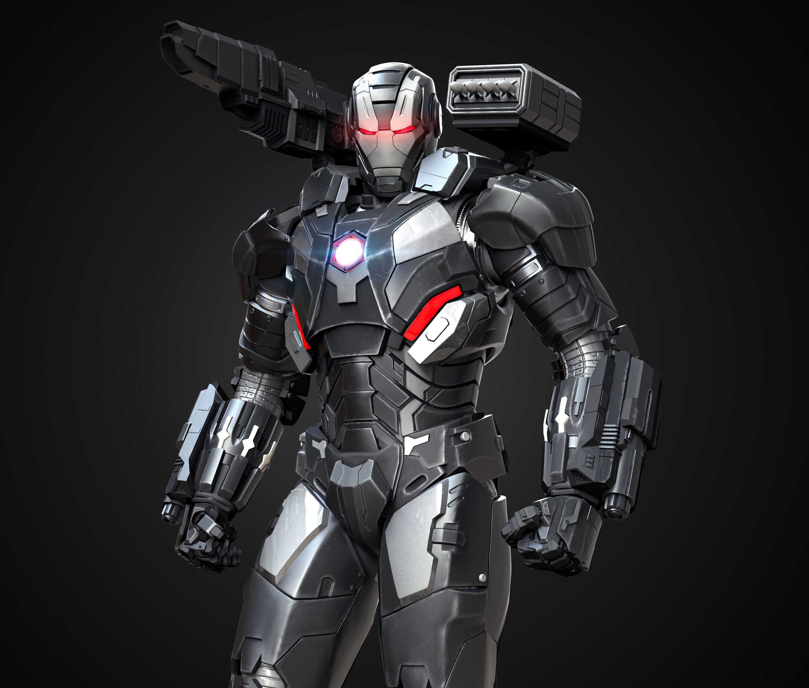 Warmachine  for printing 3D print model_15