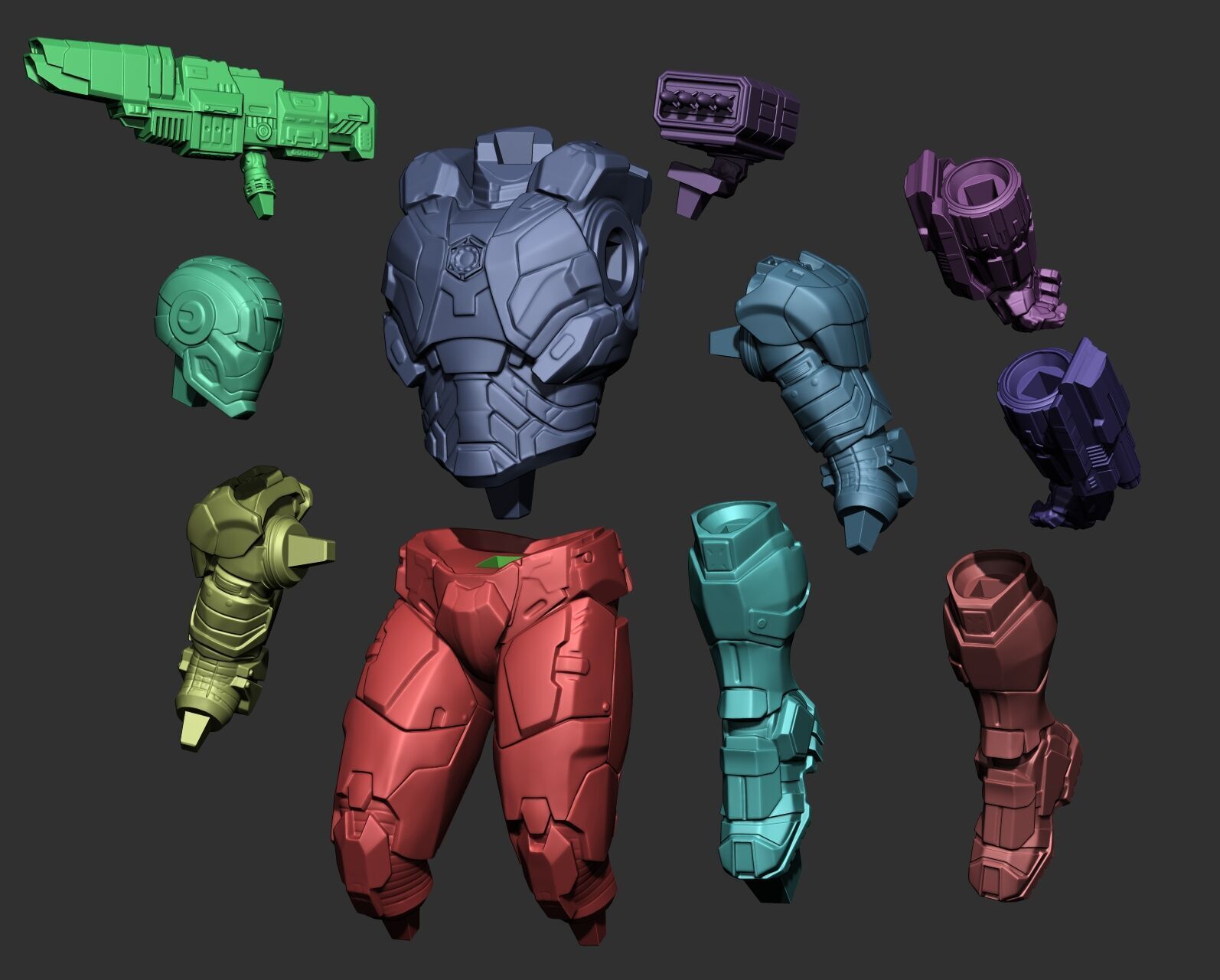 Warmachine  for printing 3D print model_47