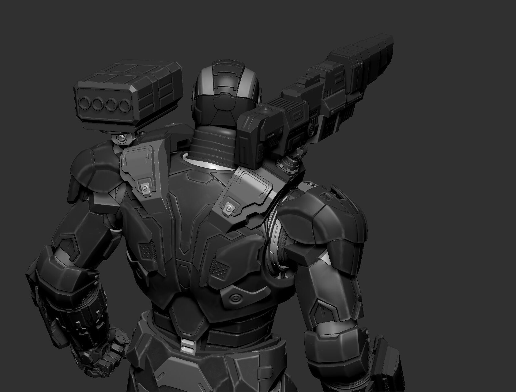 Warmachine  for printing 3D print model_33