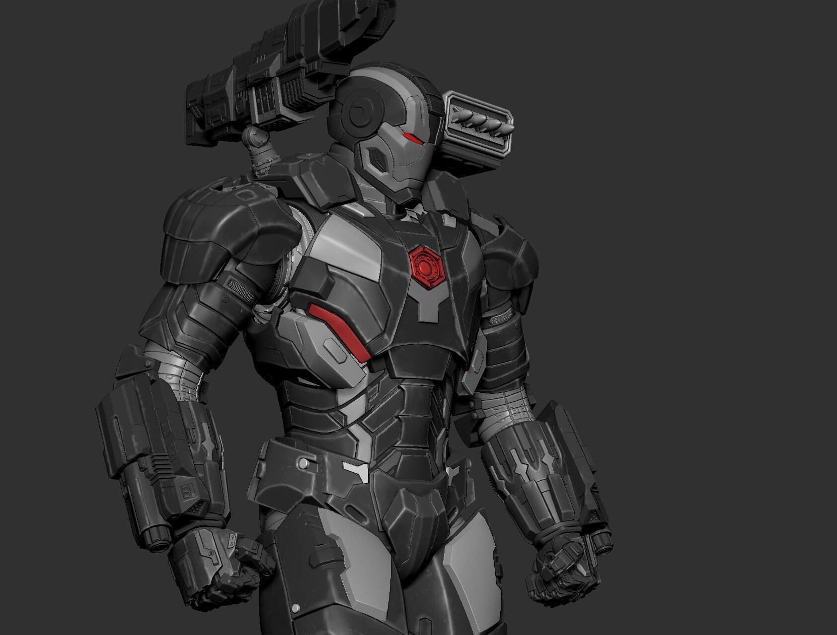 Warmachine  for printing 3D print model_41