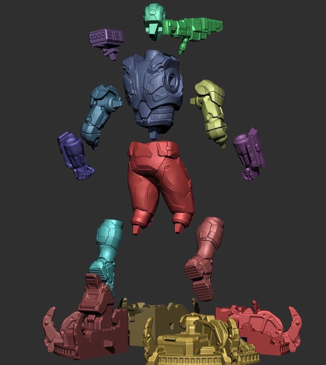 Warmachine  for printing 3D print model_46