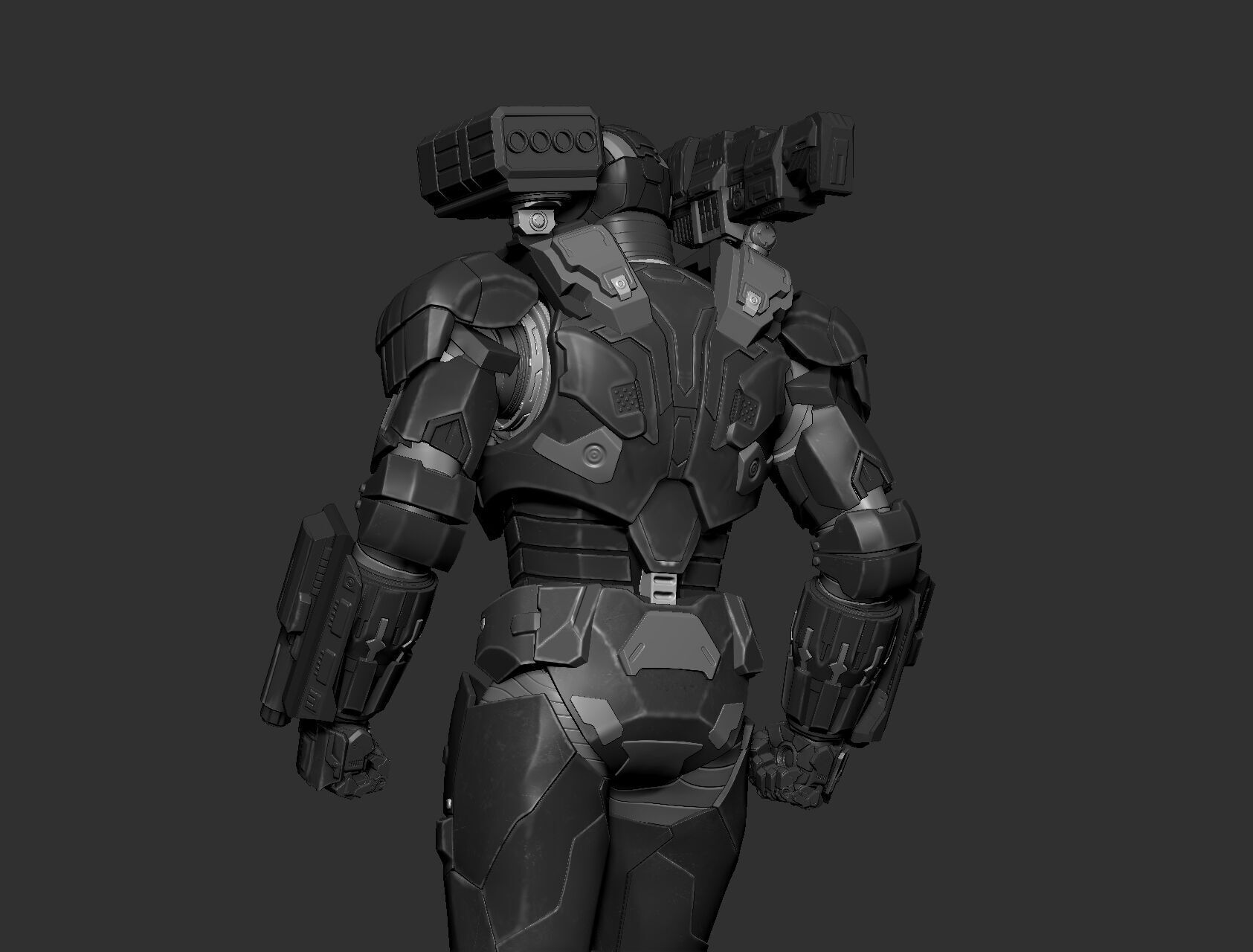 Warmachine  for printing 3D print model_39