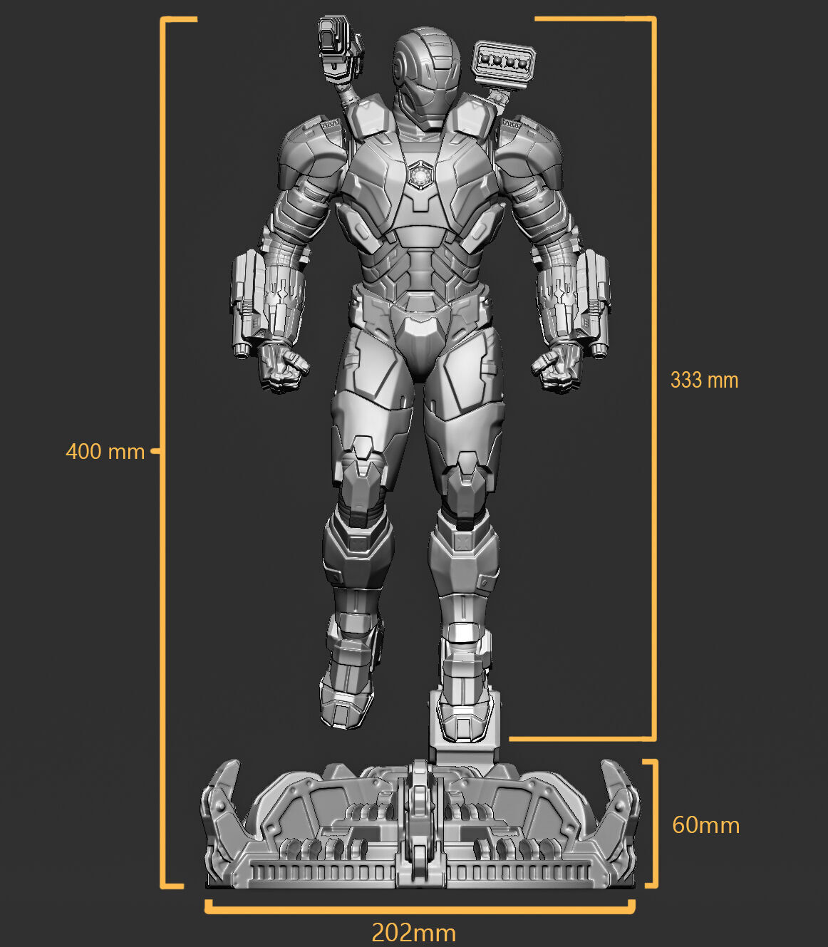 Warmachine  for printing 3D print model_44