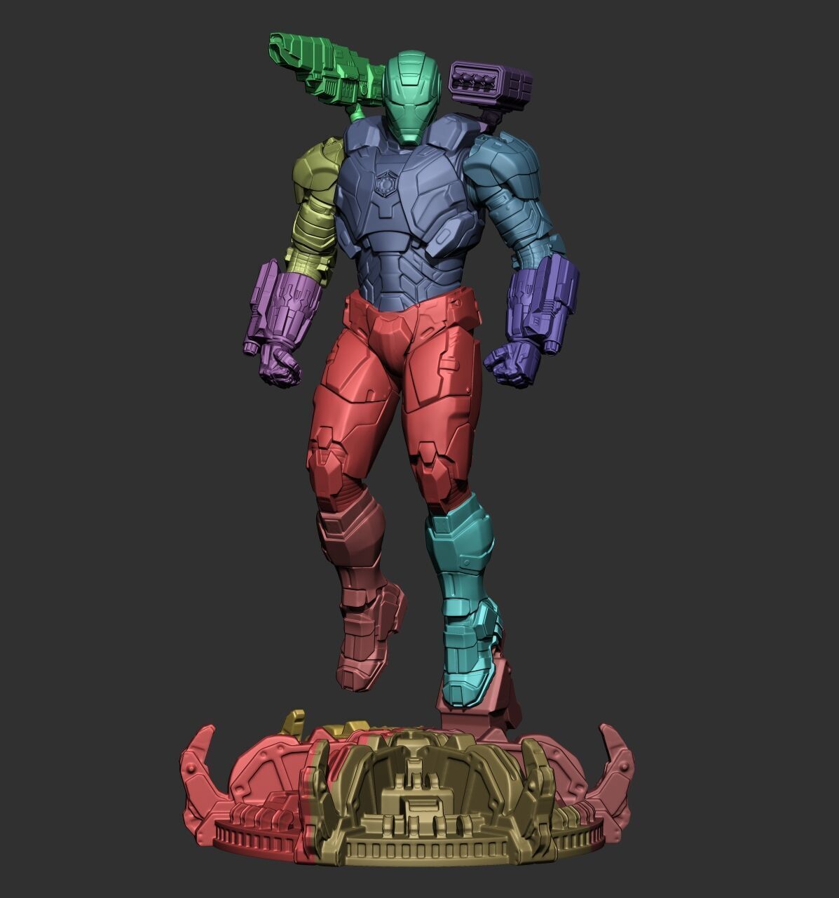 Warmachine  for printing 3D print model_49