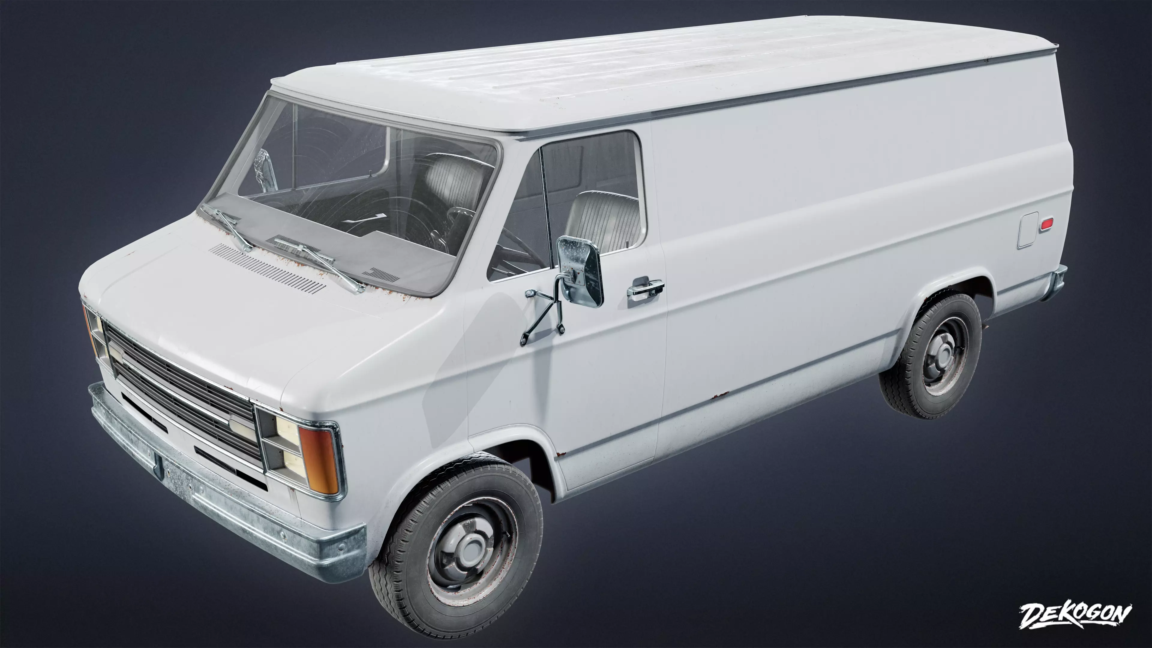 VEHICLES - Car 03 - LOW POLY Low-poly 3D model_0