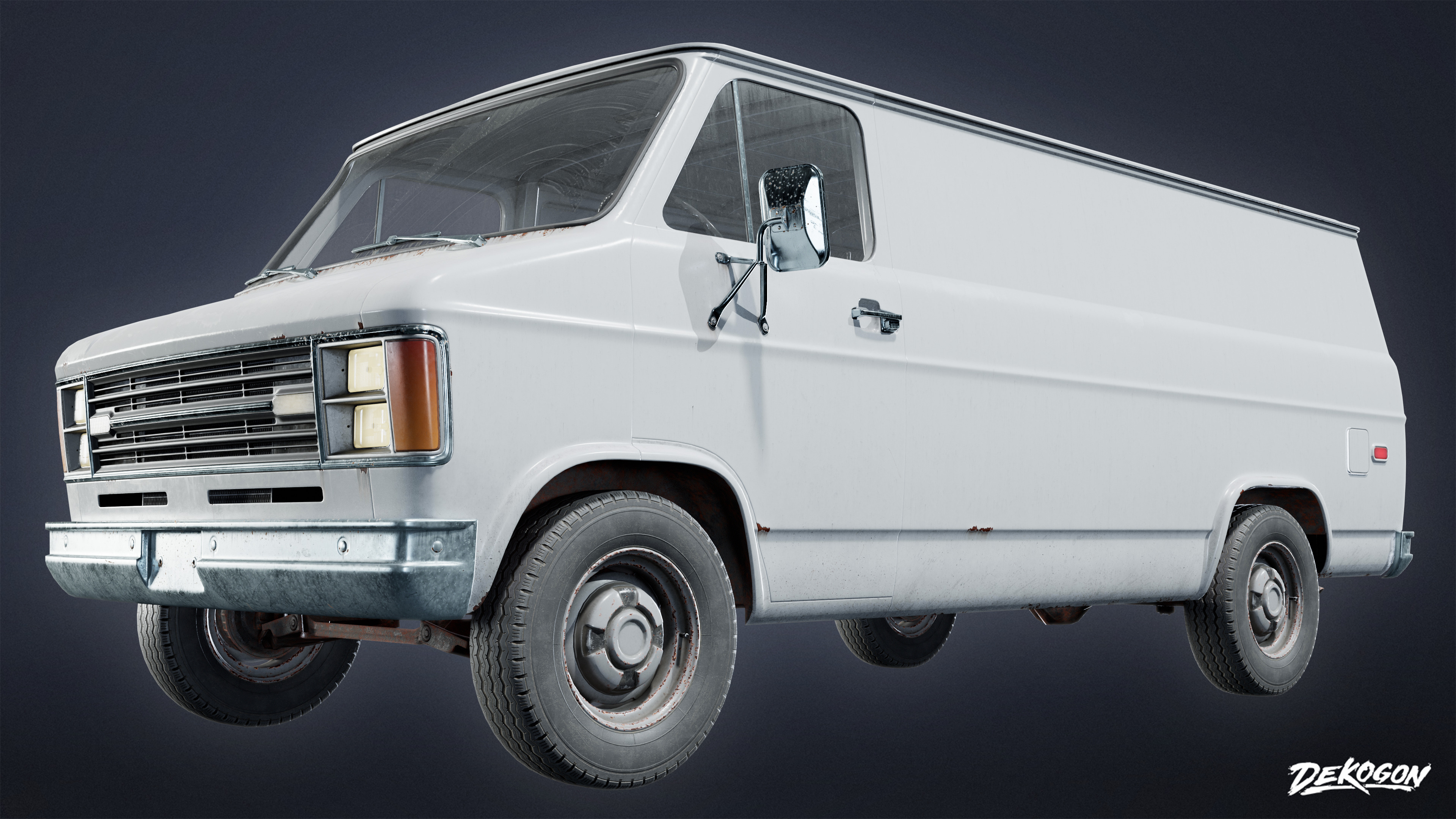 VEHICLES - Car 03 - LOW POLY Low-poly 3D model_1