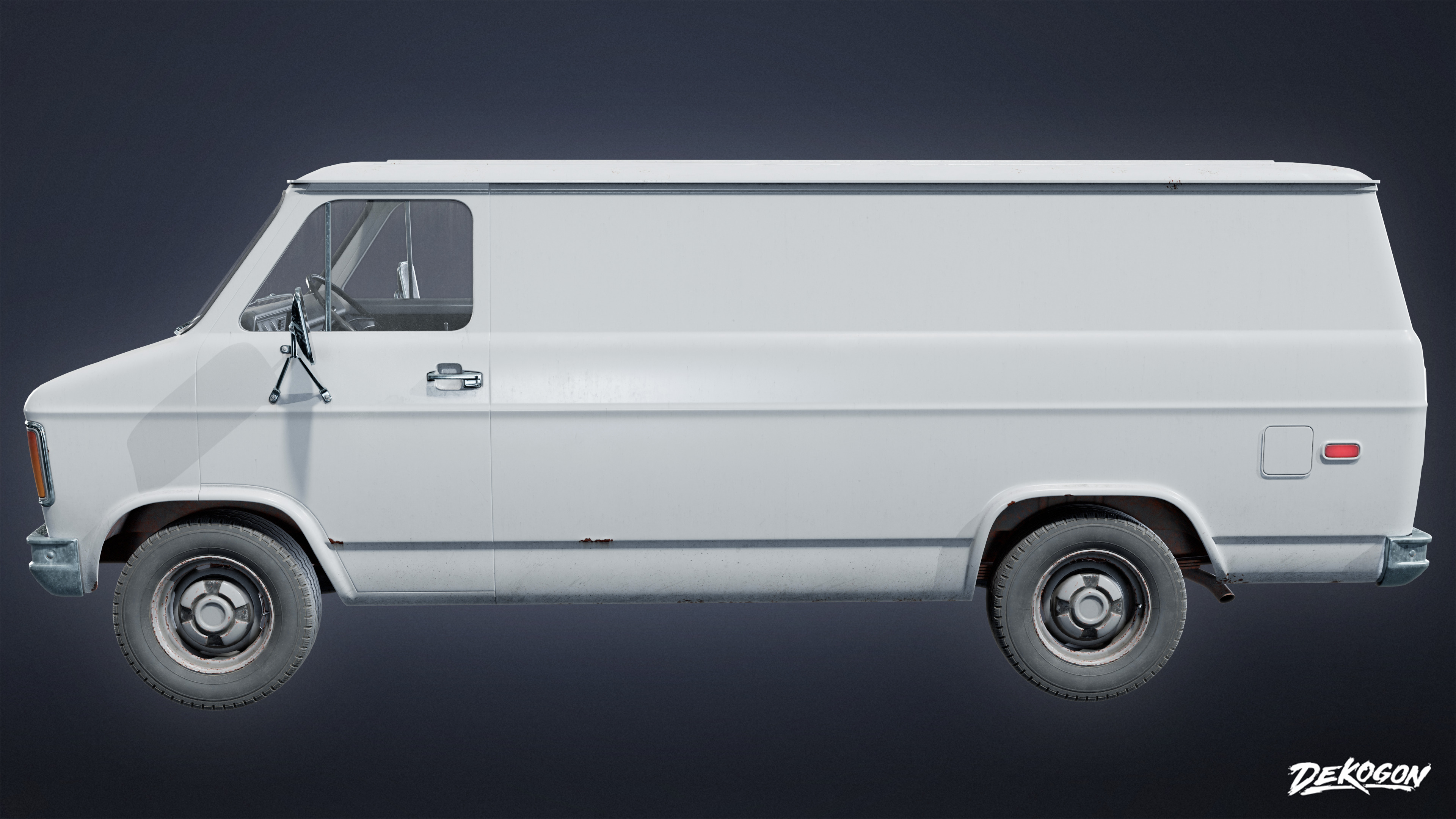 VEHICLES - Car 03 - LOW POLY Low-poly 3D model_2