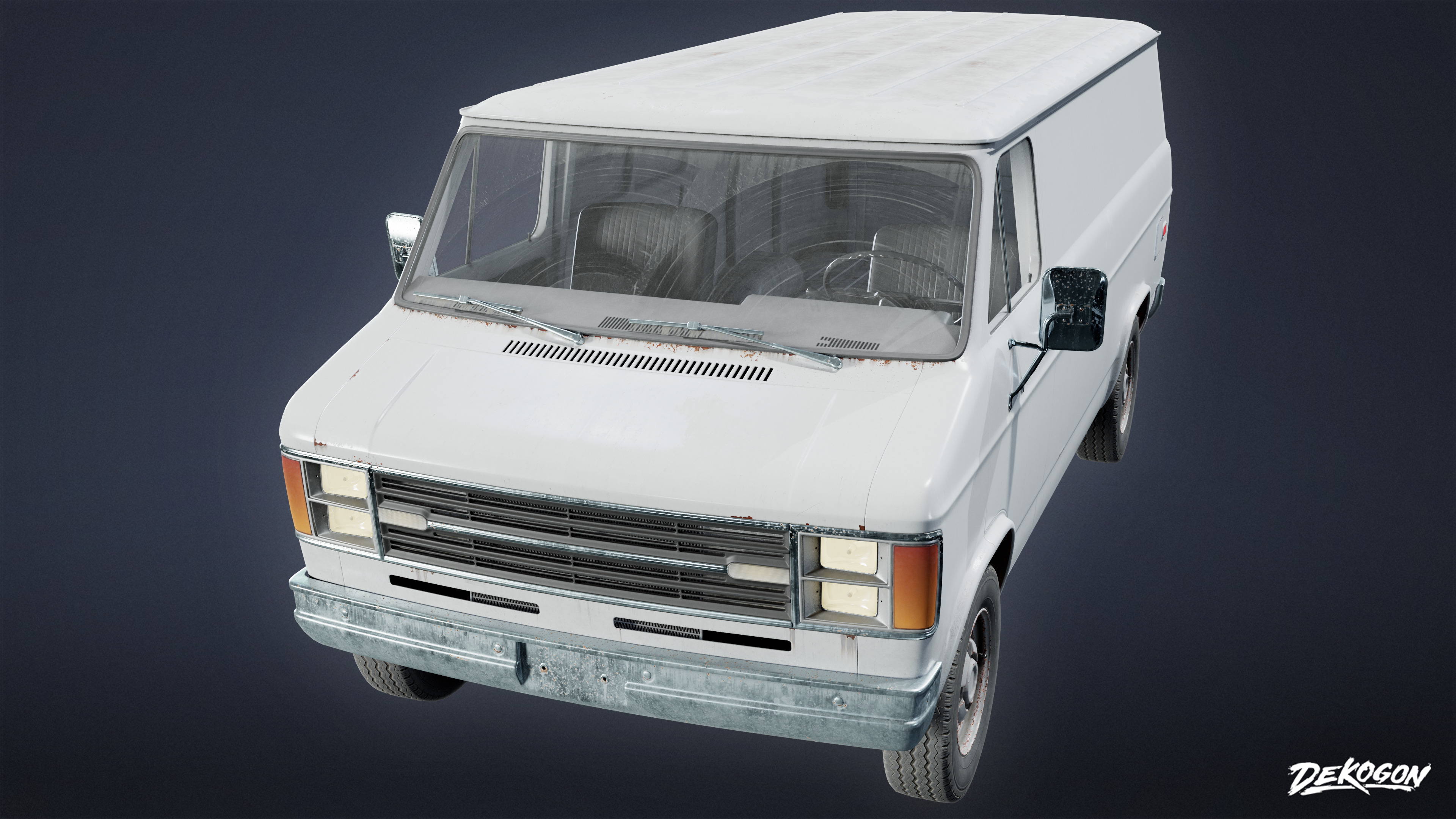 VEHICLES - Car 03 - LOW POLY Low-poly 3D model_3