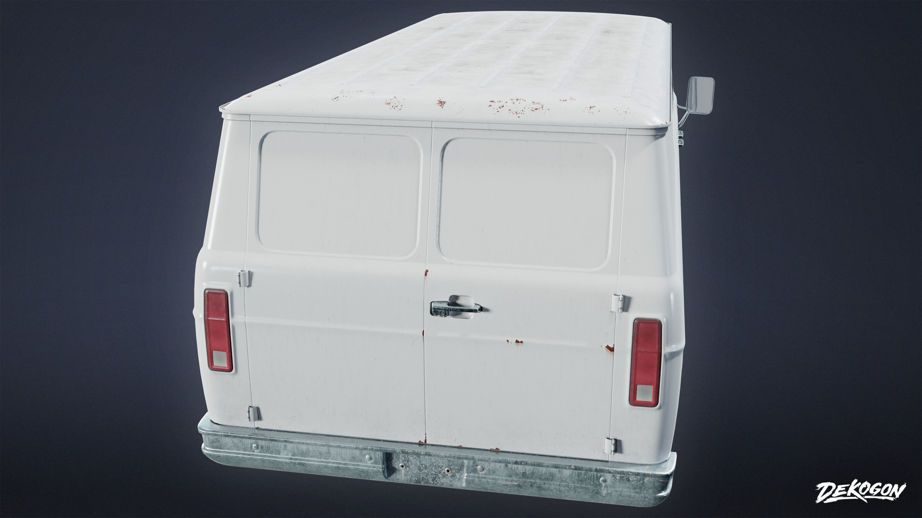 VEHICLES - Car 03 - LOW POLY Low-poly 3D model_5