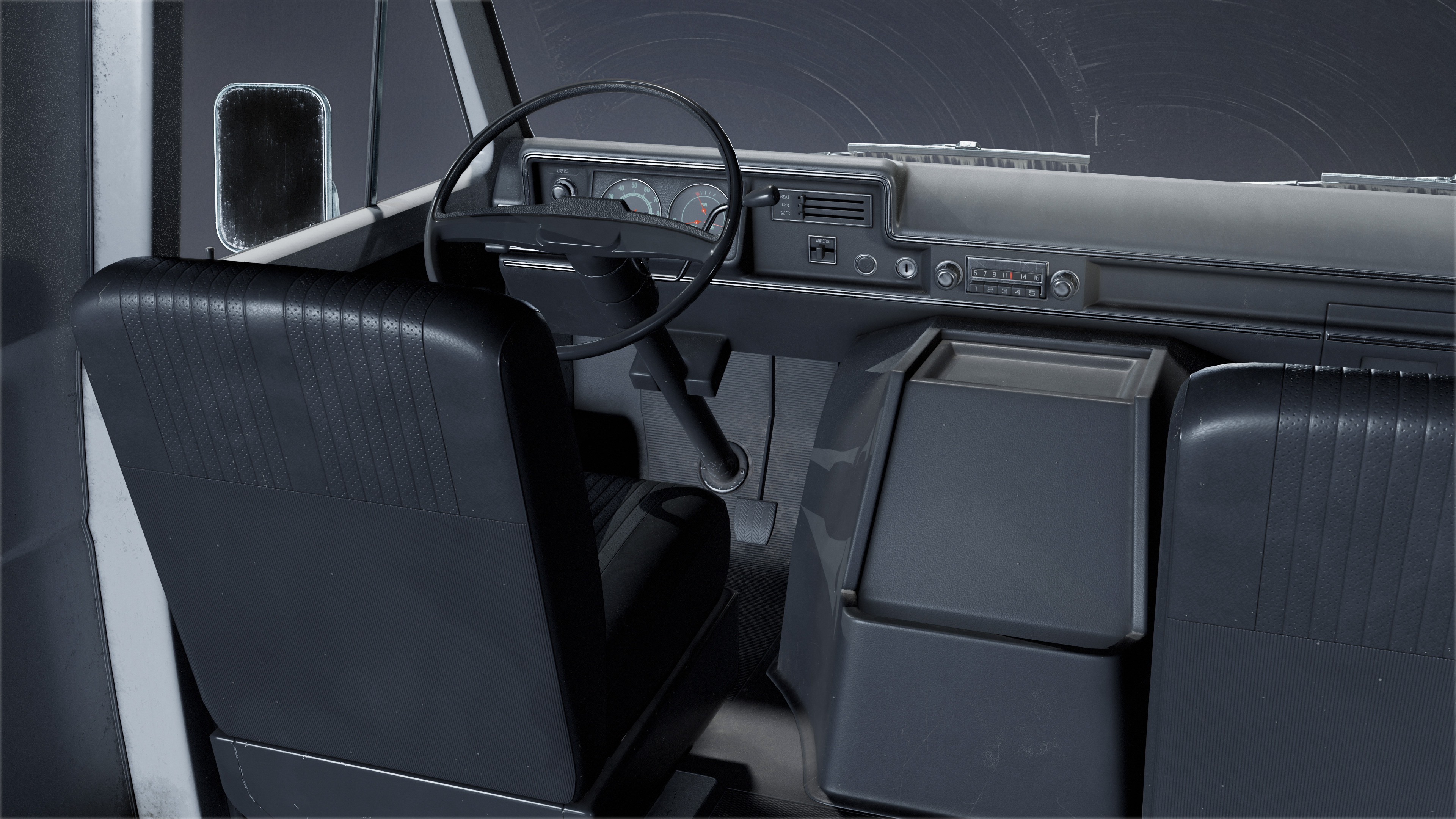 VEHICLES - Car 03 - LOW POLY Low-poly 3D model_6