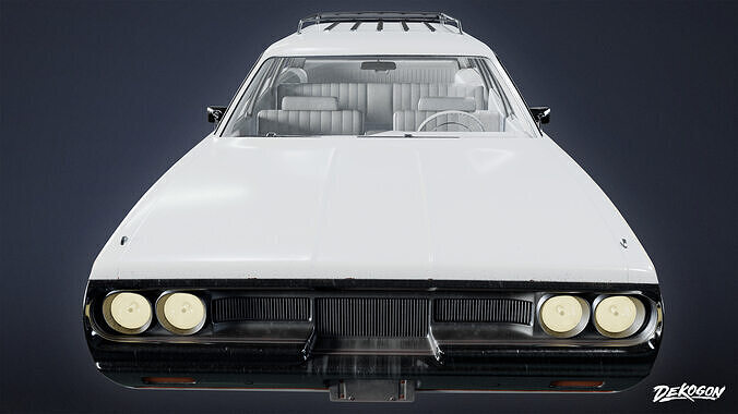 VEHICLES - Car 05 - LOW POLY Low-poly 3D model 3