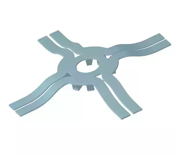 Premium Four Way Bridge 3D print model