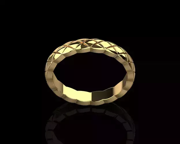Coco Crush mini ring 16 Size N215 3D print model