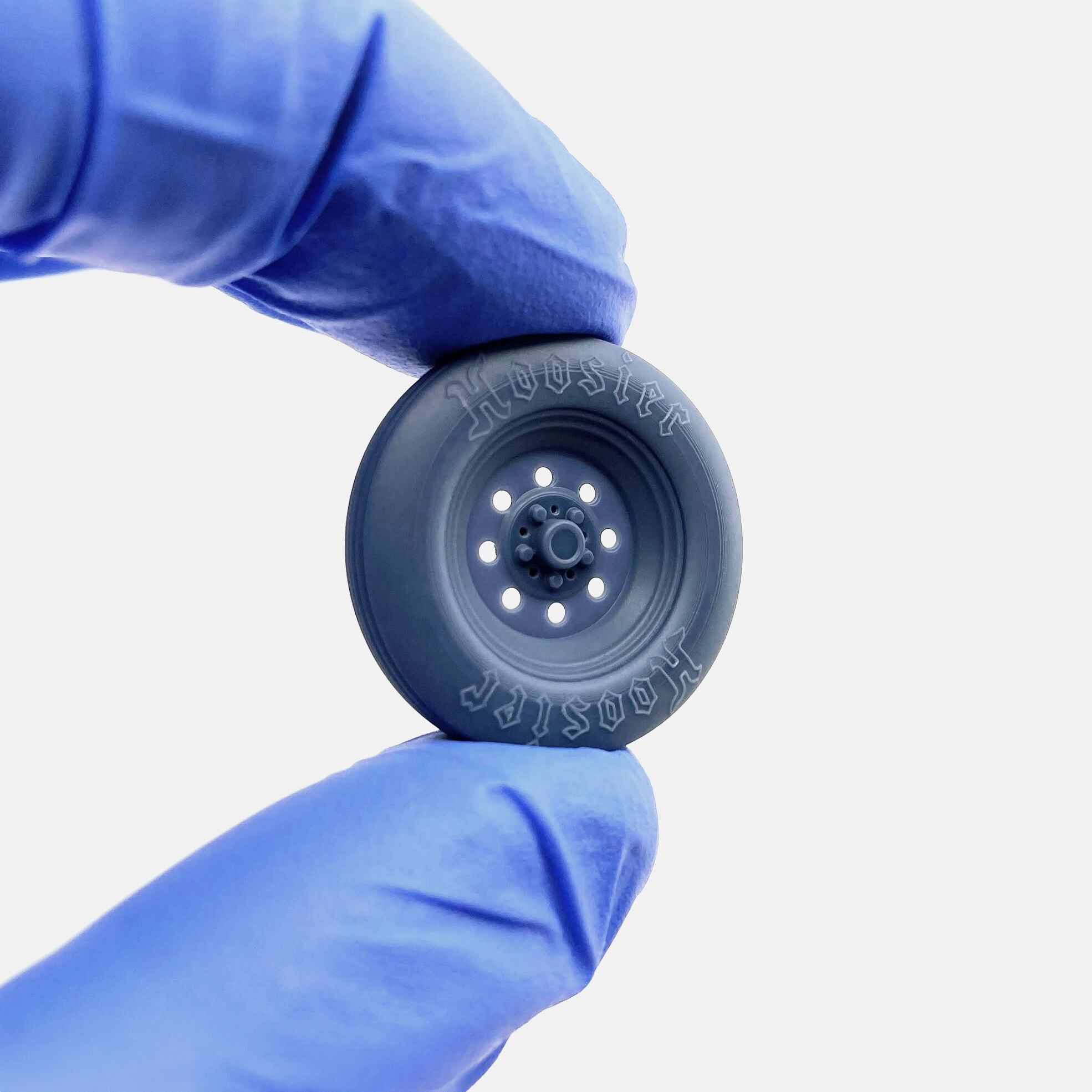 15x5 Weld Draglite Wheel Hoosier Front Runner Tire 3D print model_2