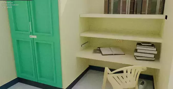 Bannari Amman Institute Of Technology Hostel Room 3D Model