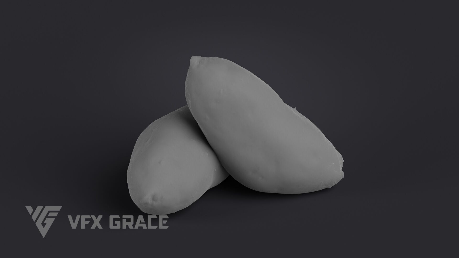 Sweet Potato 001 3D model_4