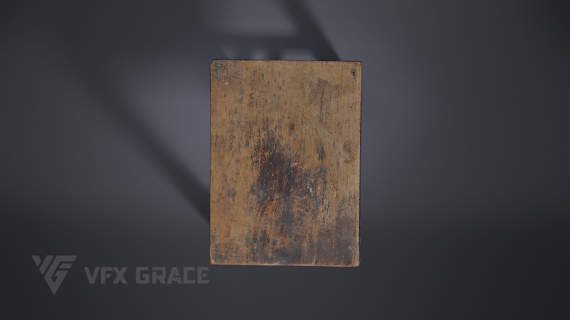 Stool 002 3D model_4