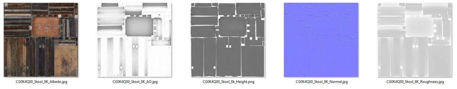 Stool 002 3D model_9