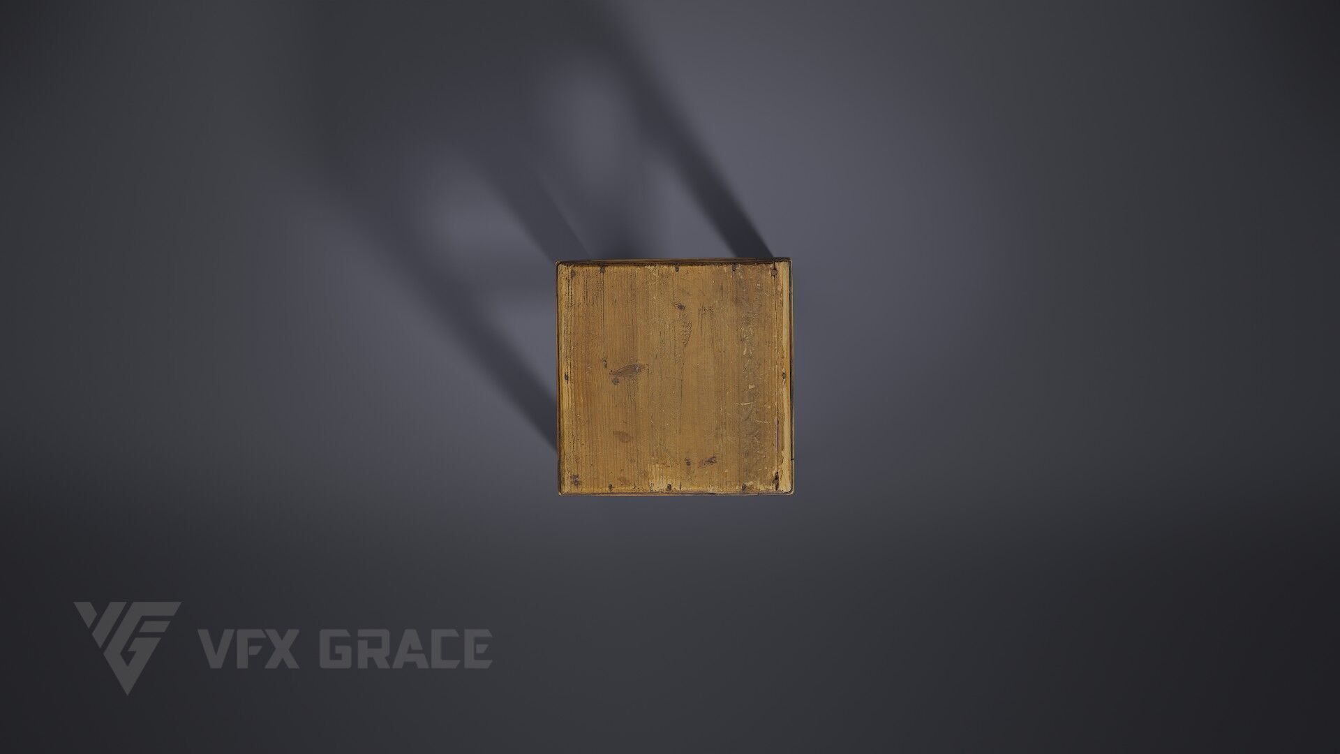 Stool 001 3D model_4