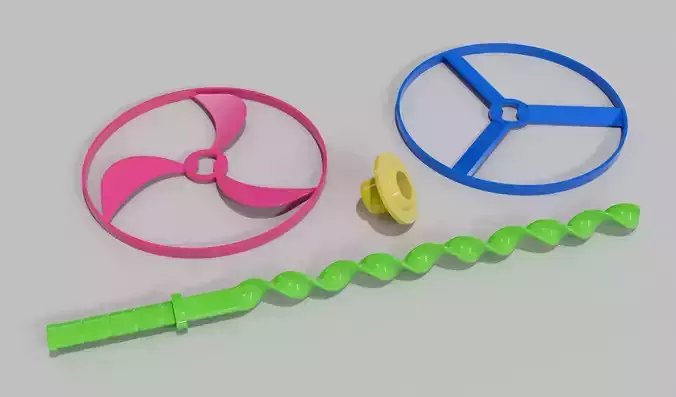 Juego helice voladora