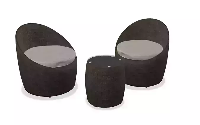 Stylish Balcony Furniture Set