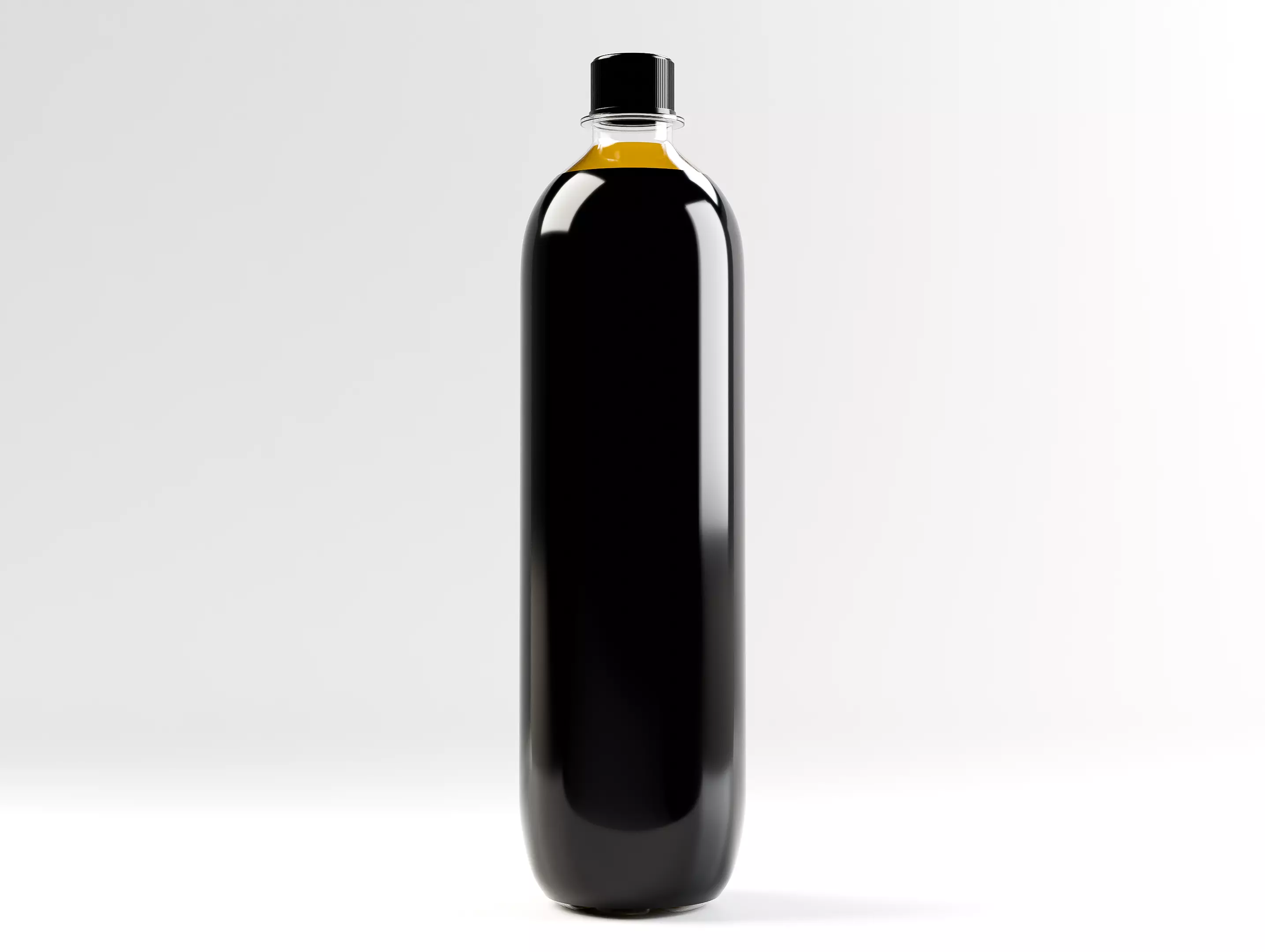 Plastic Bottle 1 Liter 3D model