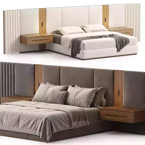 Beacon bed by Workshop Collection 3D model