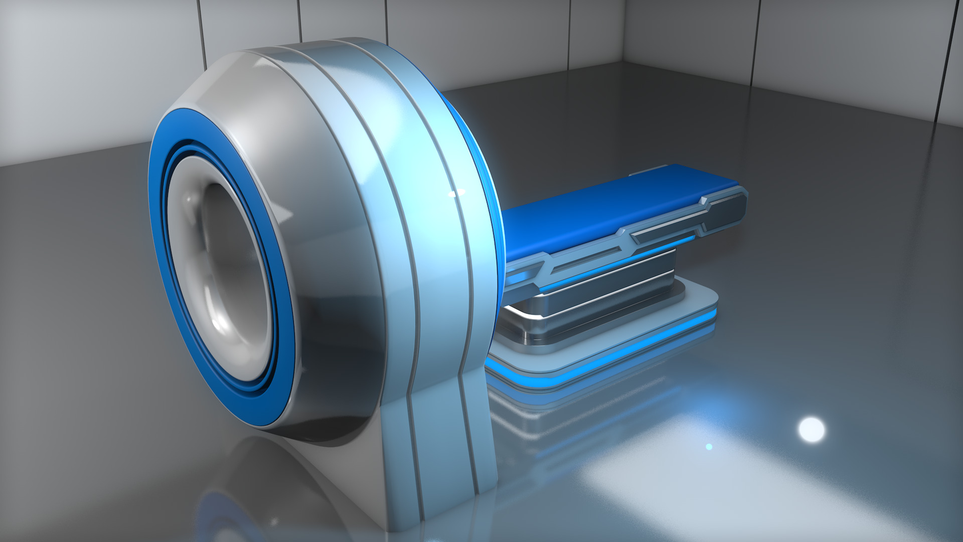 X Ray Machine 3D model_5