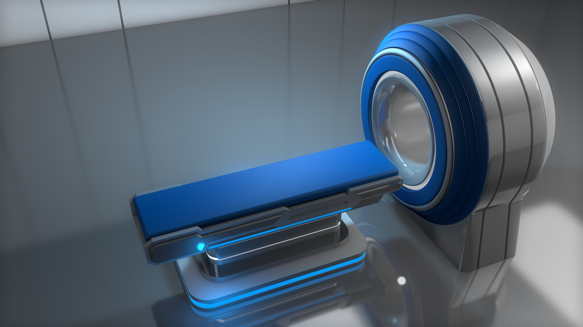 X Ray Machine 3D model_2