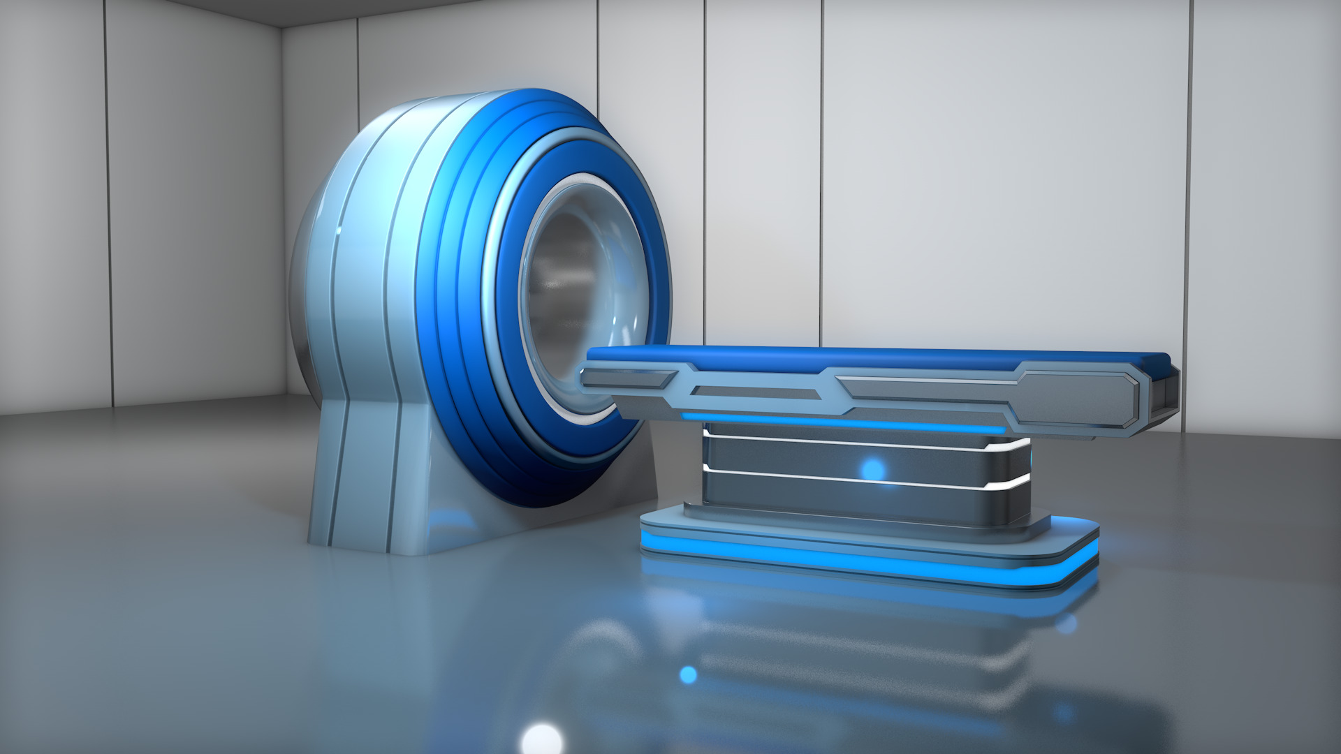 X Ray Machine 3D model_1