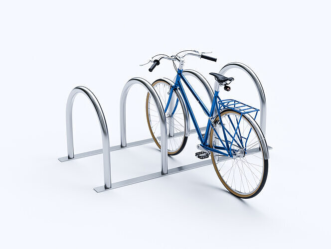 Bicycle Parking Rack 3D model