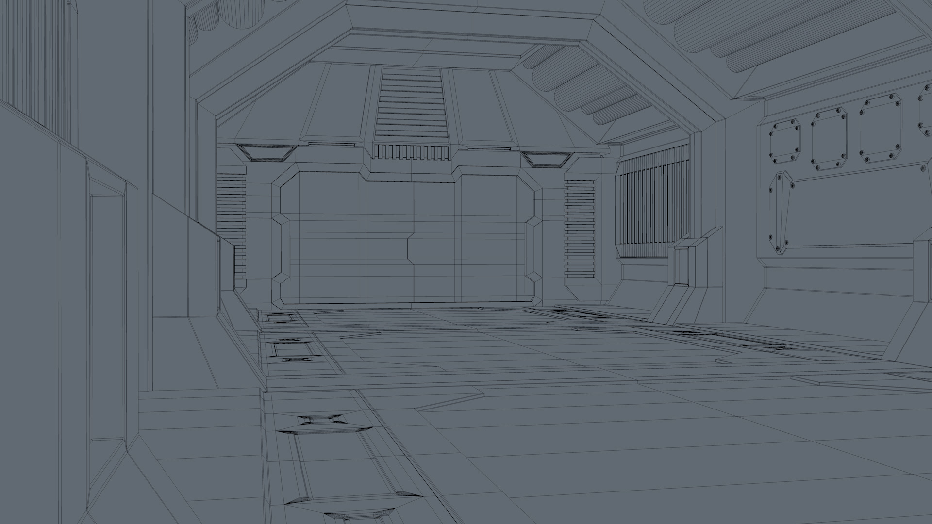 Sci Fi Interior 3D model_11