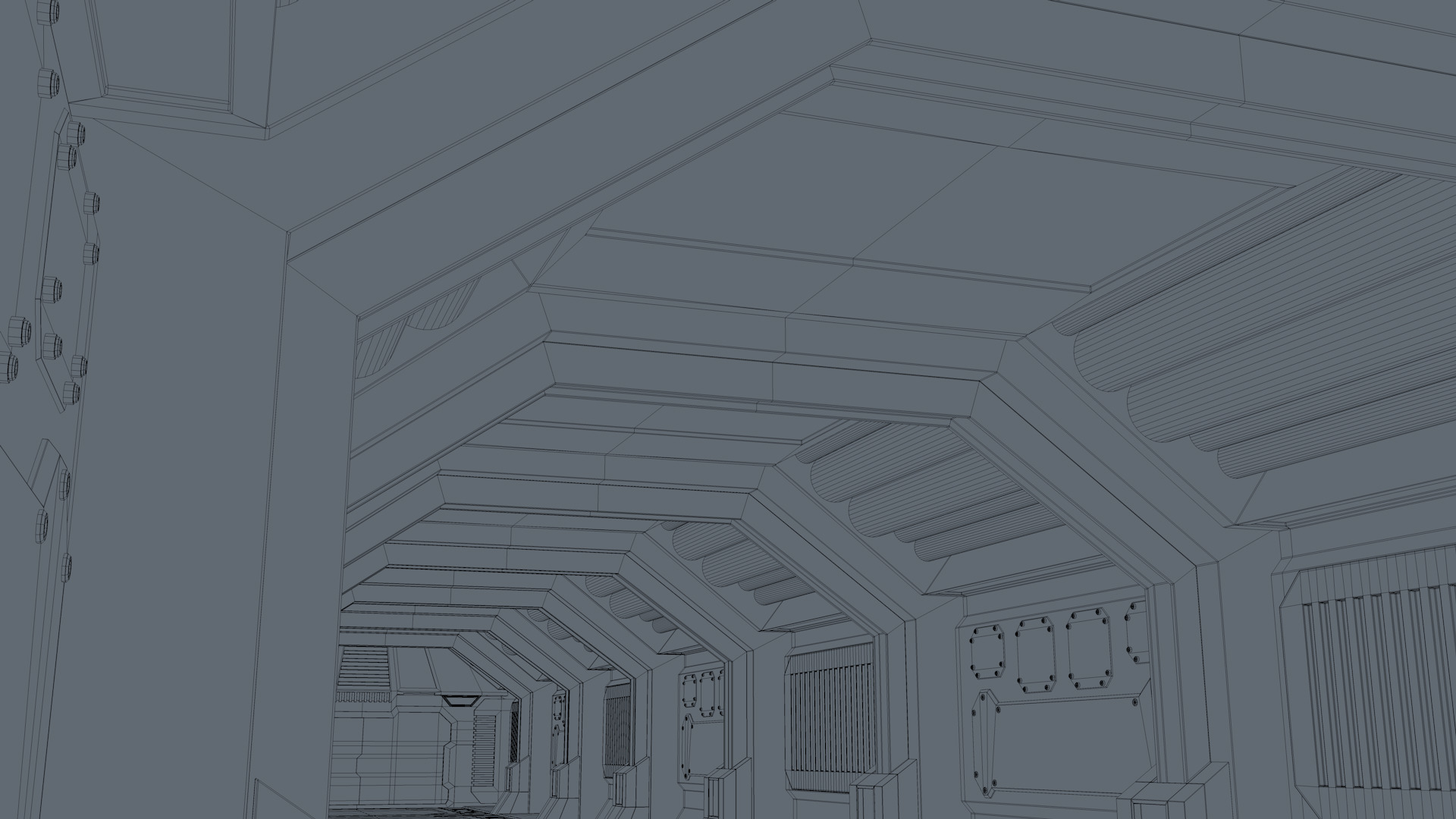 Sci Fi Interior 3D model_19