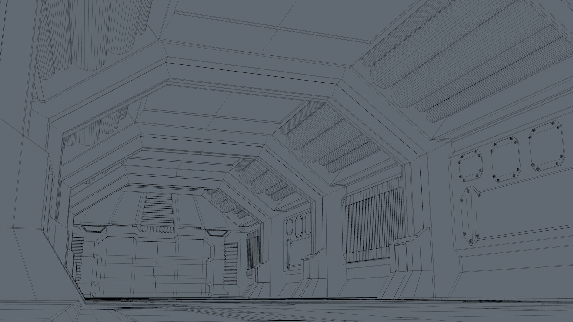 Sci Fi Interior 3D model_18