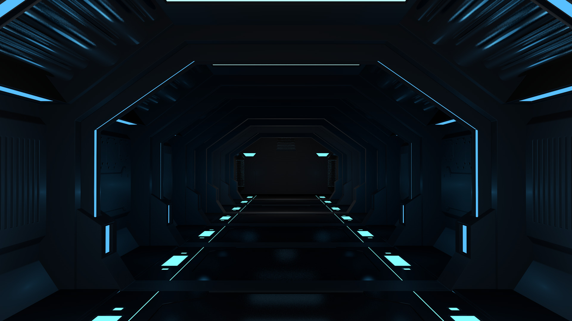 Sci Fi Interior 3D model_3