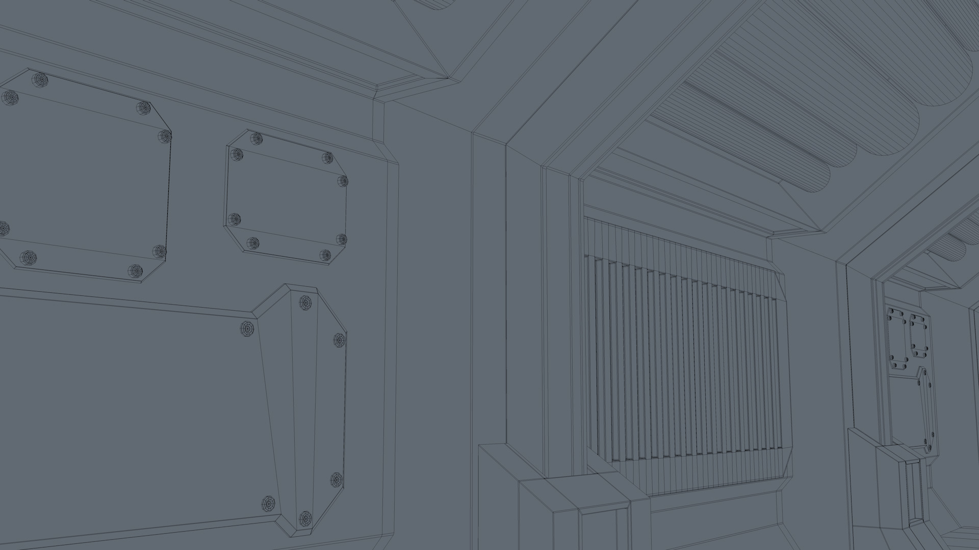 Sci Fi Interior 3D model_14