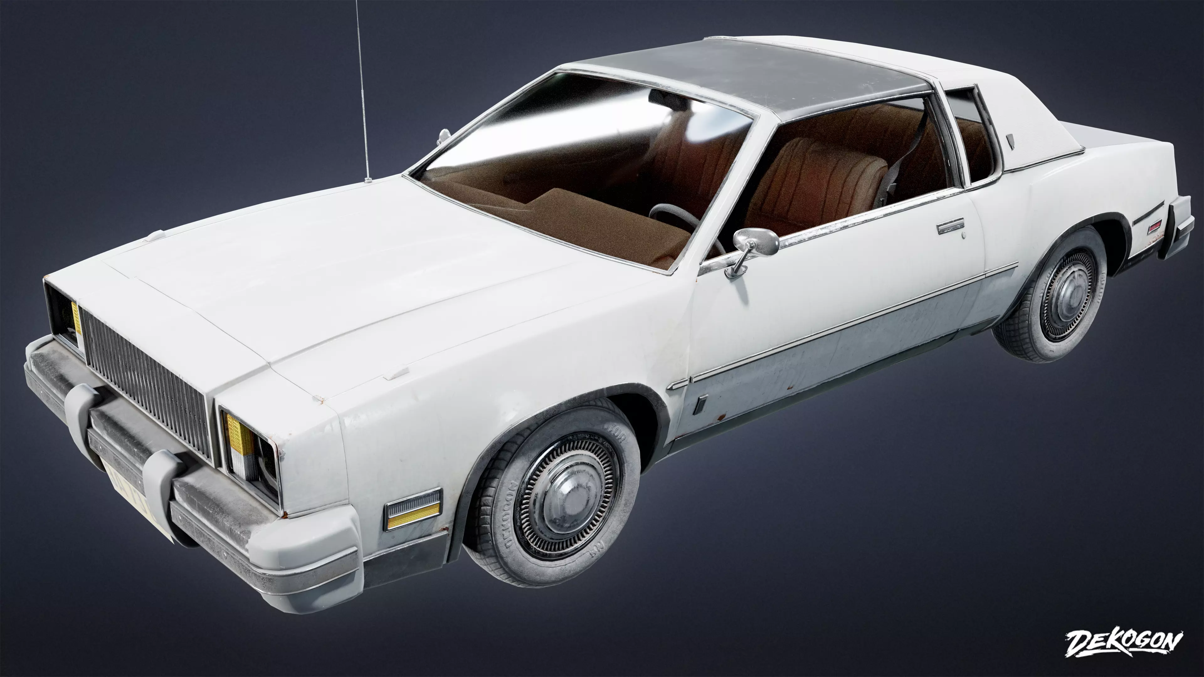 VEHICLES - Car 09 - LOW POLY Low-poly 3D model_0