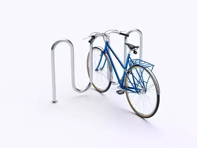 Bicycle Parking Wave Rack