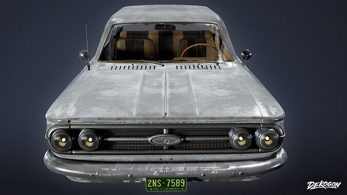VEHICLES - Car 22 - LOW POLY Low-poly 3D model 3