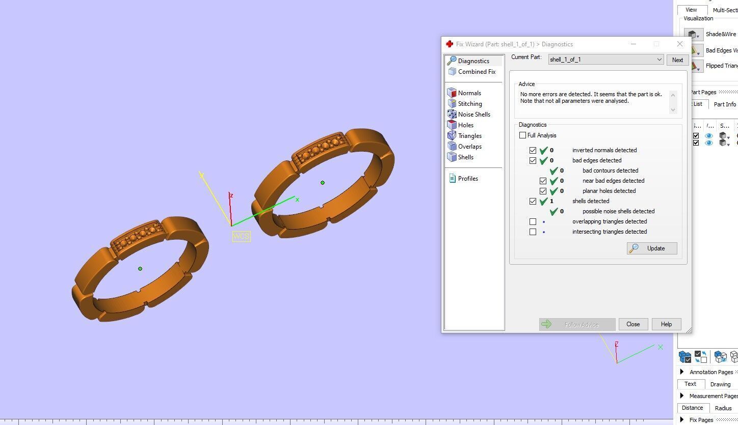 Wedding Bands 3D print model_5